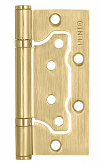 Петля универсальная Punto (Пунто) без врезки 200-2B 100x2,5 SB (мат. золото)